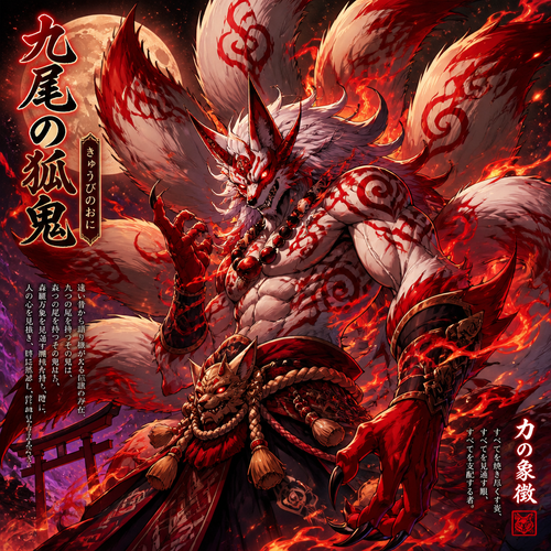 Nine tail fox oni 