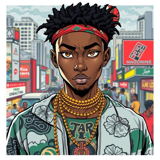 A Nigerian version of Gojo satoru 