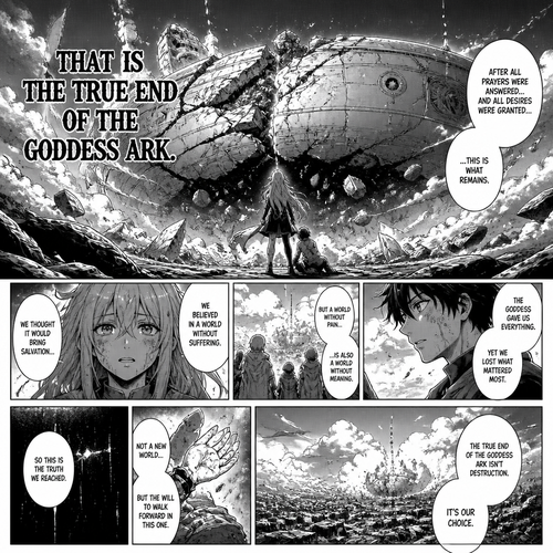 That is the true end of the goddess ark
