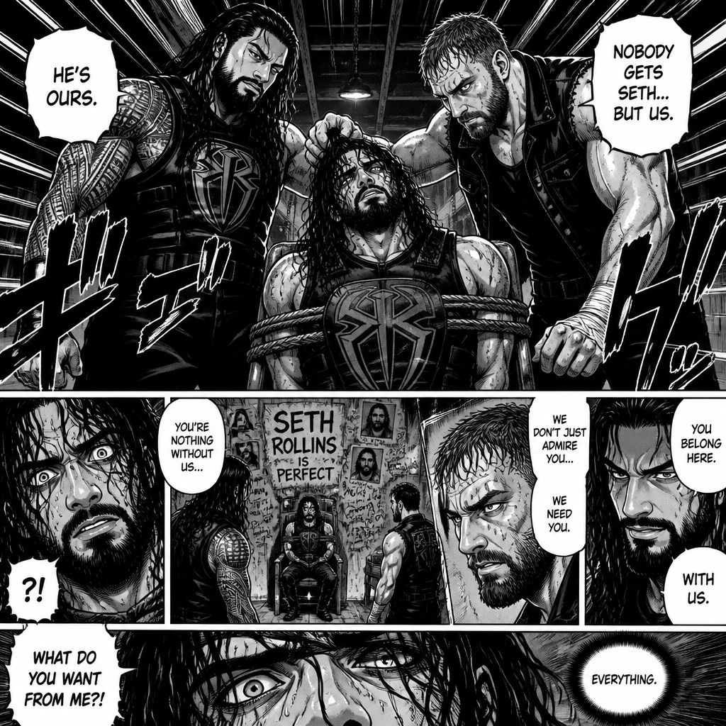 Roman Reigns and Jon Moxley were obsessed with Seth Rollins so they kidnapped him