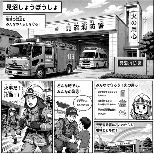 見沼しょうぼうしょにかんけいする絵