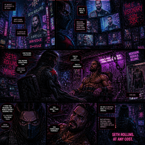 The winter soldier was obsessed with Seth Rollins so he kidnapped him