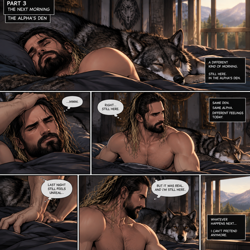 Part 3 of the Werewolf x Human story.Still in the alpha werewolf’s den.The next morning,Seth Rollins woke up