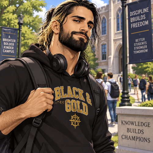 Seth Rollins was a college student