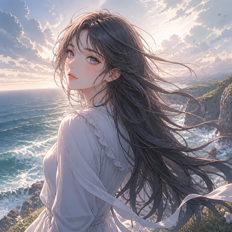 Bishojo manga art example