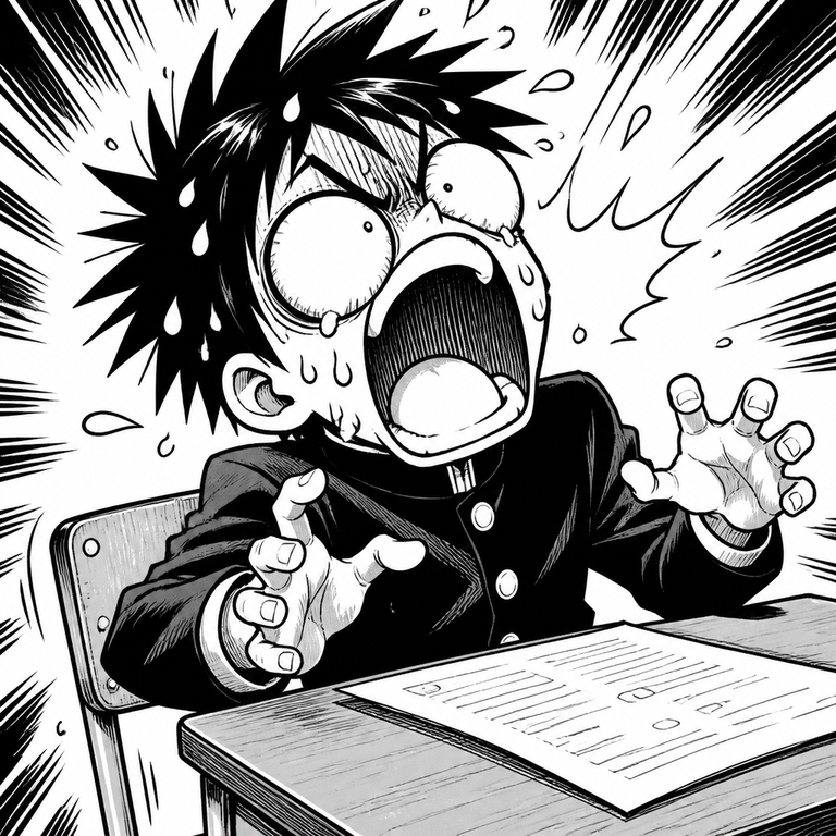 Gag Comedy manga art example