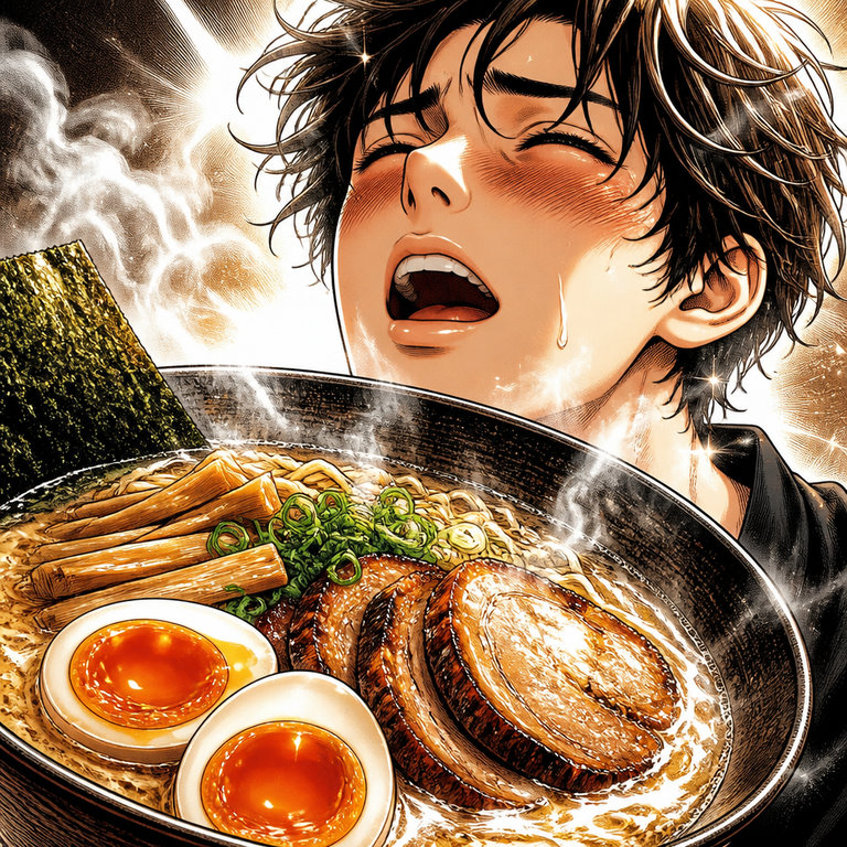 Gourmet manga art example