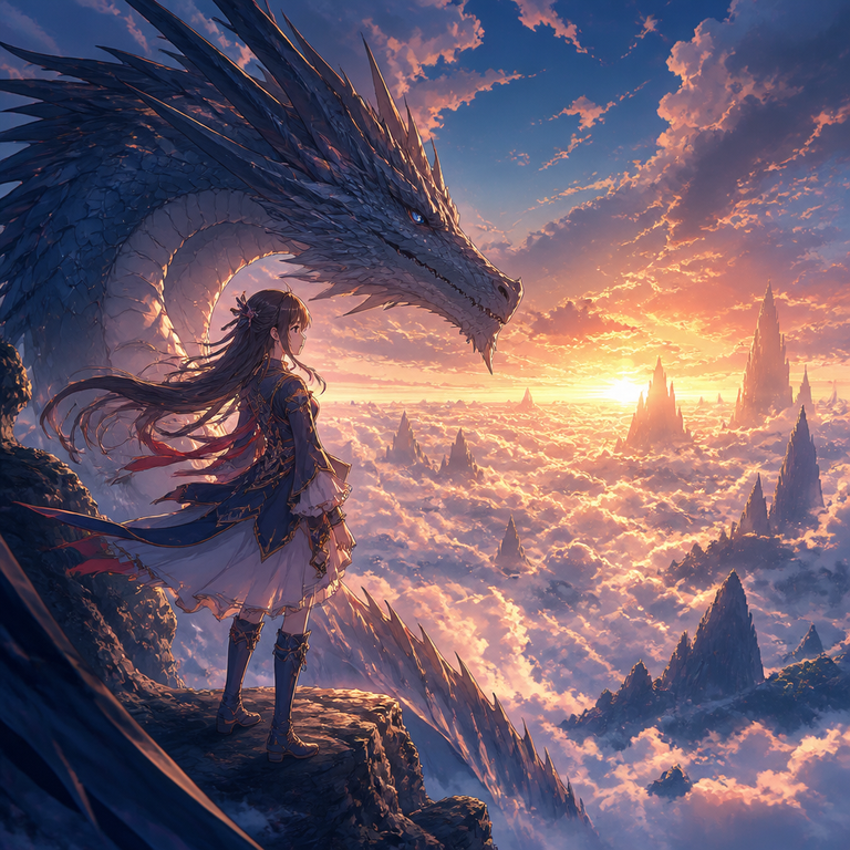 Key Visual manga art example