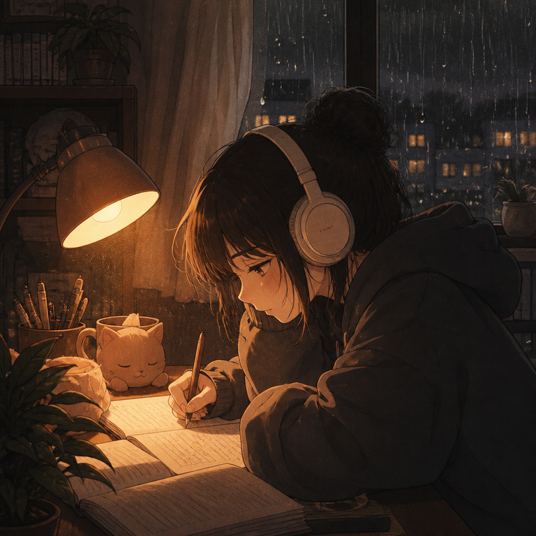 Lo-fi manga art example