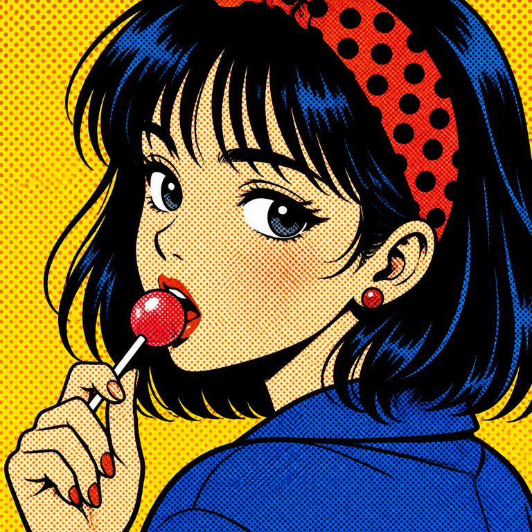 Pop Art manga art example