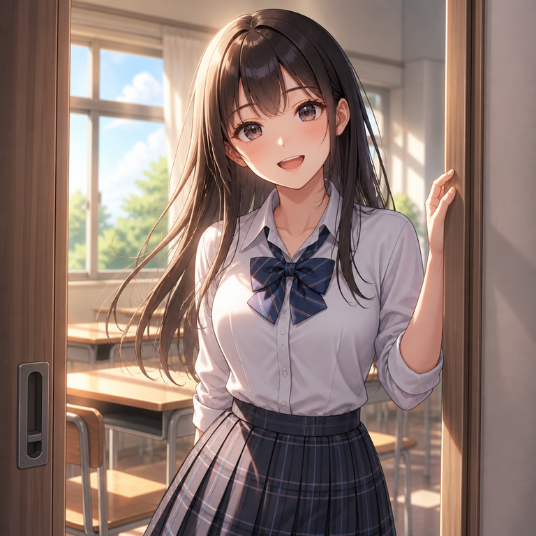 Visual Novel manga art example